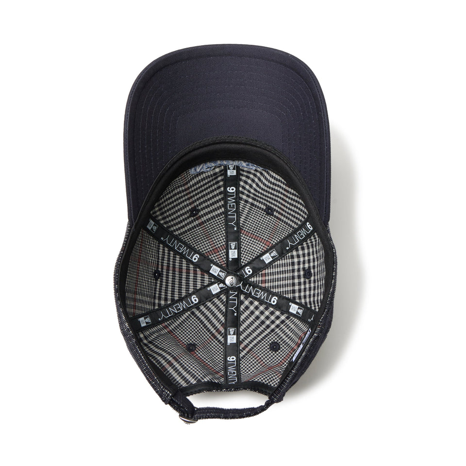 9TWENTY Check Corduroy コーデュロイ ネイビーチェック - 14668056 - SM | NEW ERA ニューエラ公式オンラインストア