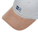 9TWENTY Corduroy ミニ ボックスロゴ ストーン モカバイザー - 14460922 - OSFM | NEW ERA ニューエラ公式オンラインストア