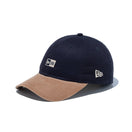 9TWENTY Corduroy ミニ ボックスロゴ ネイビー モカバイザー - 14460923 - OSFM | NEW ERA ニューエラ公式オンラインストア
