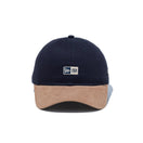 9TWENTY Corduroy ミニ ボックスロゴ ネイビー モカバイザー - 14460923 - OSFM | NEW ERA ニューエラ公式オンラインストア
