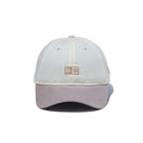9TWENTY Corduroy ミニ ボックスロゴ クロームホワイト サンドバイザー - 14460924 - OSFM | NEW ERA ニューエラ公式オンラインストア