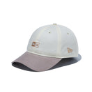 9TWENTY Corduroy ミニ ボックスロゴ クロームホワイト サンドバイザー - 14460924 - OSFM | NEW ERA ニューエラ公式オンラインストア