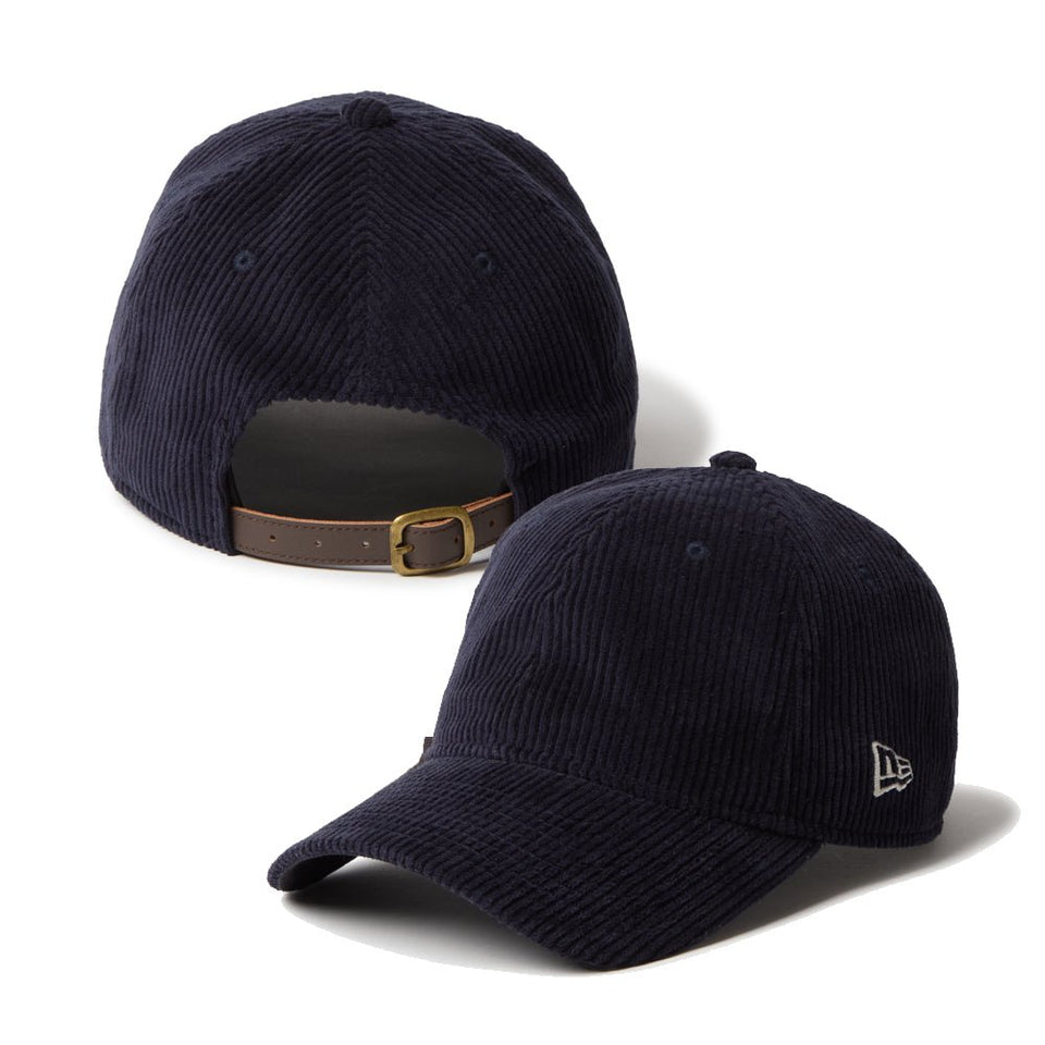 9TWENTY レザーストラップ Corduroy コーデュロイ ベーシック ネイビー