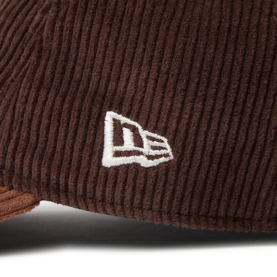 9TWENTY Corduroy コーデュロイ サンディエゴ・パドレス ダークブラウン ブラウンバイザー - 14668027 - SM | NEW ERA ニューエラ公式オンラインストア