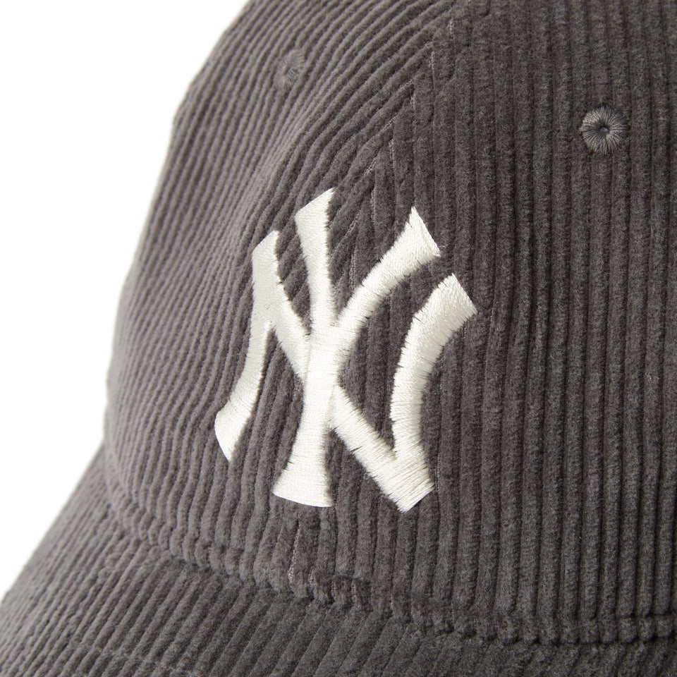 9TWENTY Corduroy コーデュロイ ニューヨーク・ヤンキース グレー - 14668029 - SM | NEW ERA ニューエラ公式オンラインストア