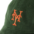 9TWENTY Corduroy コーデュロイ ニューヨーク・メッツ グリーン - 14668030 - SM | NEW ERA ニューエラ公式オンラインストア