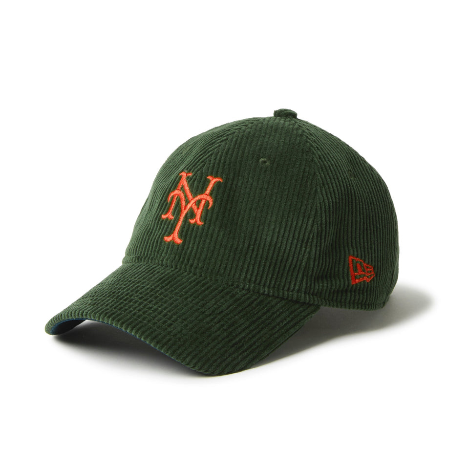 9TWENTY Corduroy コーデュロイ ニューヨーク・メッツ グリーン - 14668030 - SM | NEW ERA ニューエラ公式オンラインストア