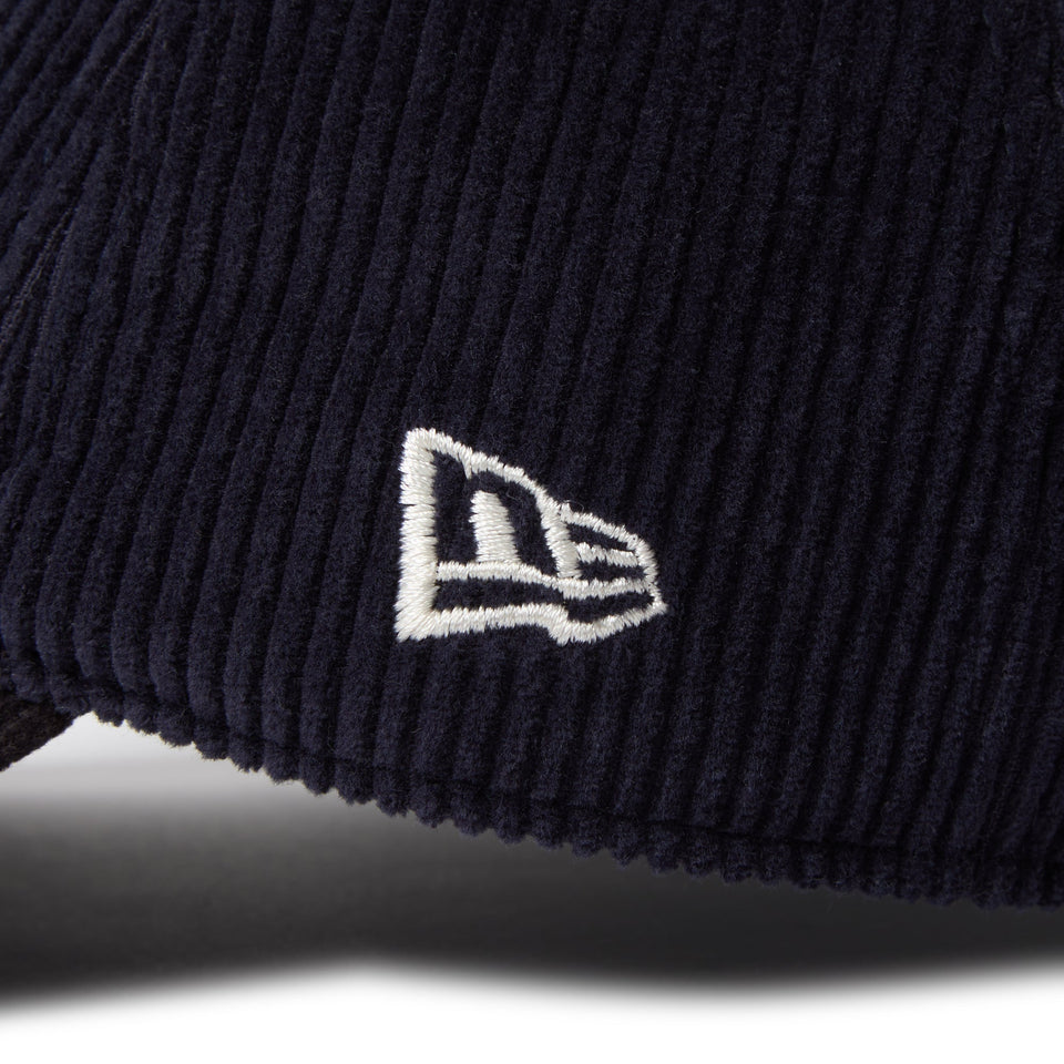 9TWENTY Corduroy コーデュロイ アトランタ・ブレーブス ネイビー ブラックバイザー - 14668032 - SM | NEW ERA ニューエラ公式オンラインストア