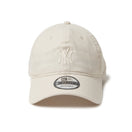 9TWENTY Cotton Flax ニューヨーク・ヤンキース ライトベージュ - 14388800 - SM | NEW ERA ニューエラ公式オンラインストア