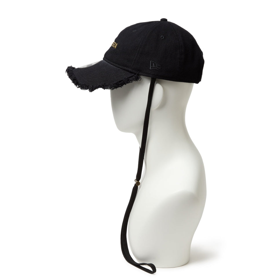 9TWENTY コードストラップ Cut Off Metal Logo ブラック - 14388804 - SM | NEW ERA ニューエラ公式オンラインストア