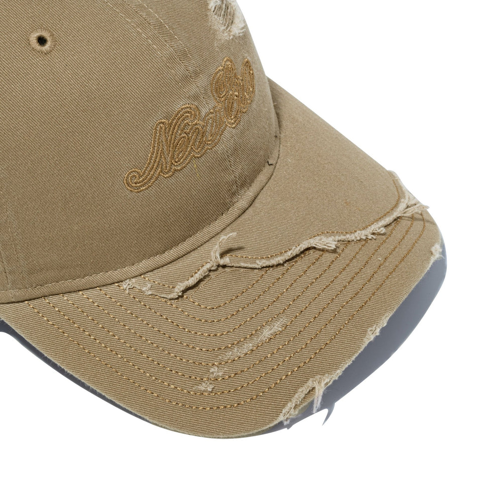 9TWENTY Damaged Series New Era カーキ - 14527598 - SM | NEW ERA ニューエラ公式オンラインストア