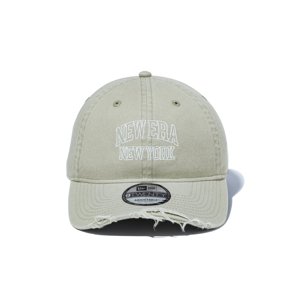 9TWENTY Damaged Series アシッドウォッシュ NEW ERA NEW YORK クロームホワイト - 14527599 - SM | NEW ERA ニューエラ公式オンラインストア