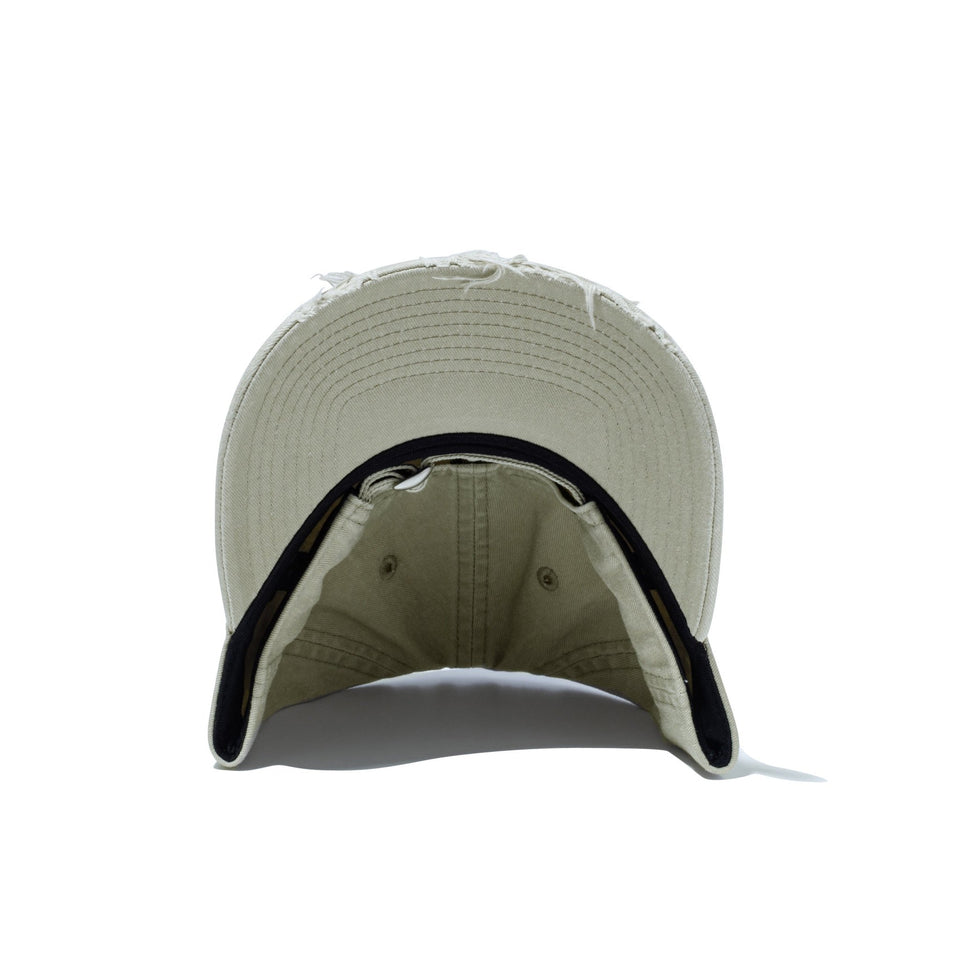 9TWENTY Damaged Series アシッドウォッシュ NEW ERA NEW YORK クロームホワイト - 14527599 - SM | NEW ERA ニューエラ公式オンラインストア