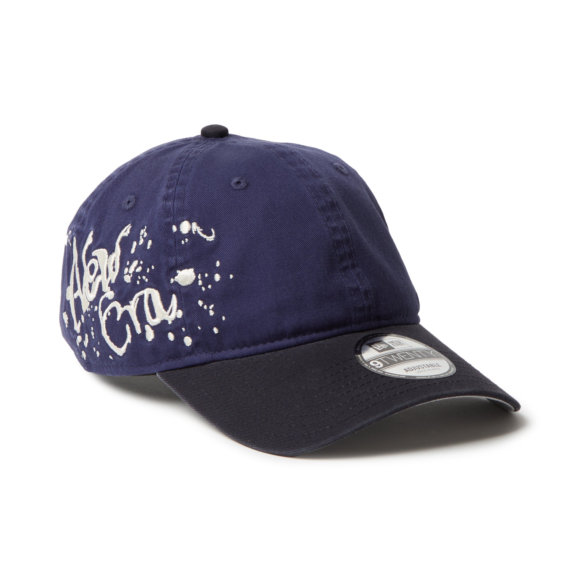 9TWENTY Dripping NEW ERA ライトネイビー ネイビーバイザー