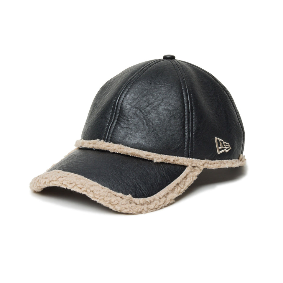 9TWENTY Eco Fur & Eco Leather ブラック | ニューエラ