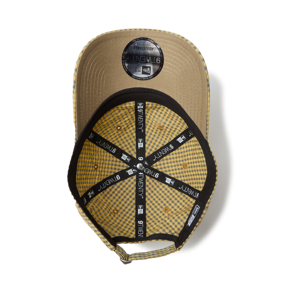 9TWENTY Gingham Check シアサッカー イエロー - 14388761 - SM | NEW ERA ニューエラ公式オンラインストア