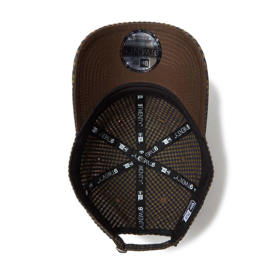 9TWENTY Gingham Check シアサッカー ブラック - 14388763 - SM | NEW ERA ニューエラ公式オンラインストア