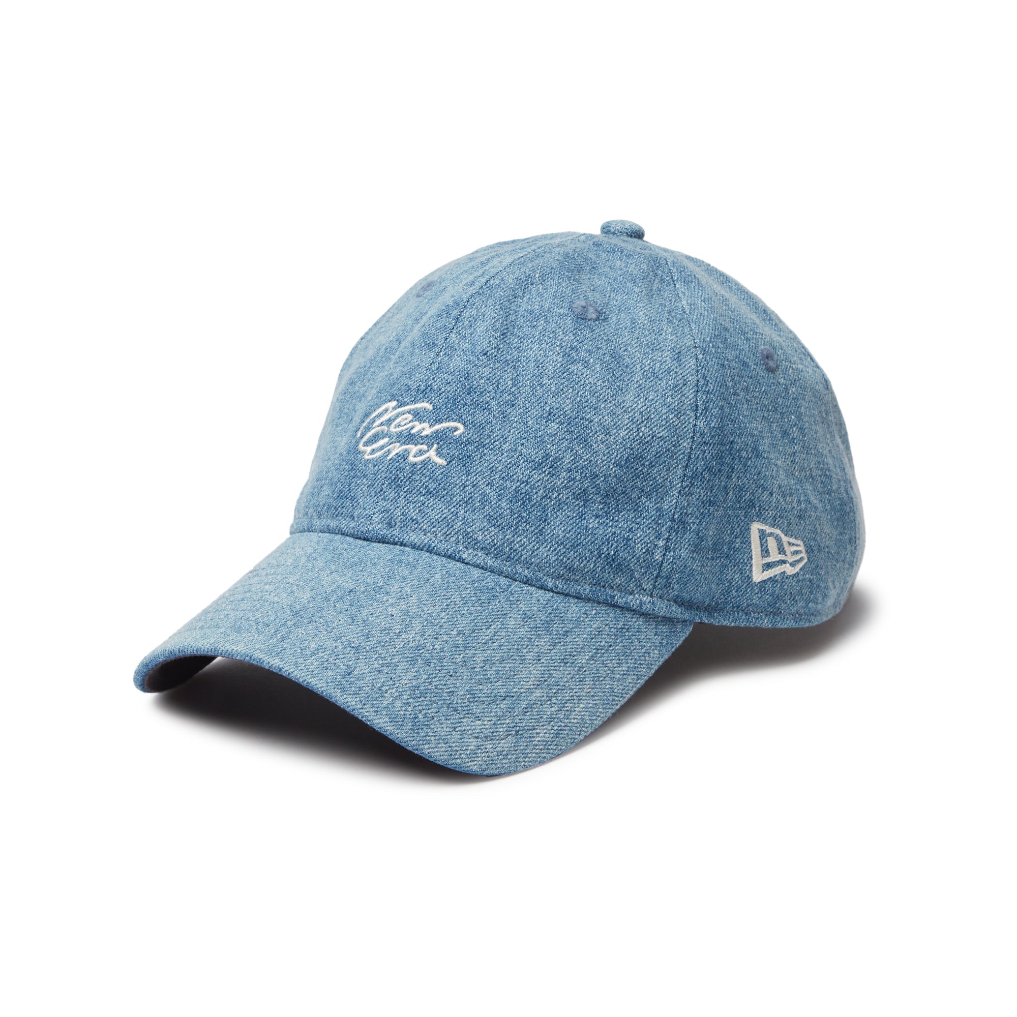 9TWENTY Floral Pattern NEW ERAウォッシュドデニム 9TWENTY Flower Embroidery NEW ERA 1920 ネイビー | ニューエラ