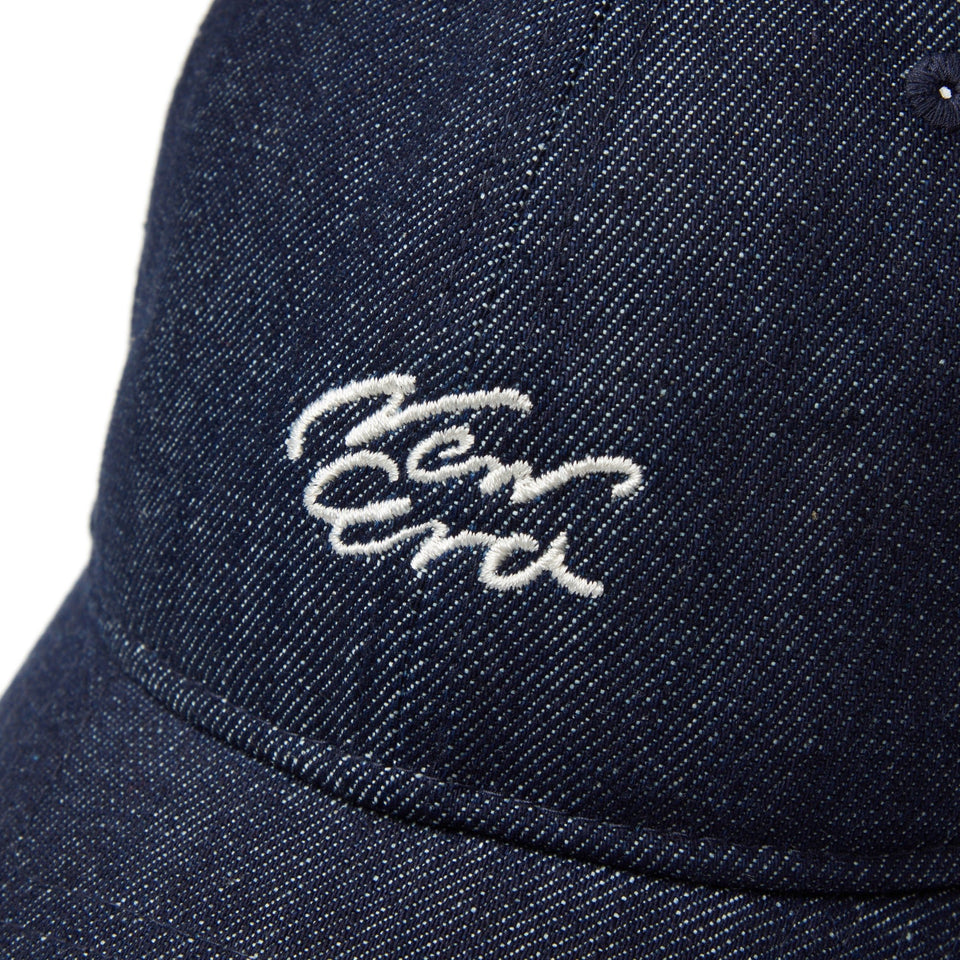 9TWENTY Handwritten Logo インディゴデニム - 14388738 - SM | NEW ERA ニューエラ公式オンラインストア