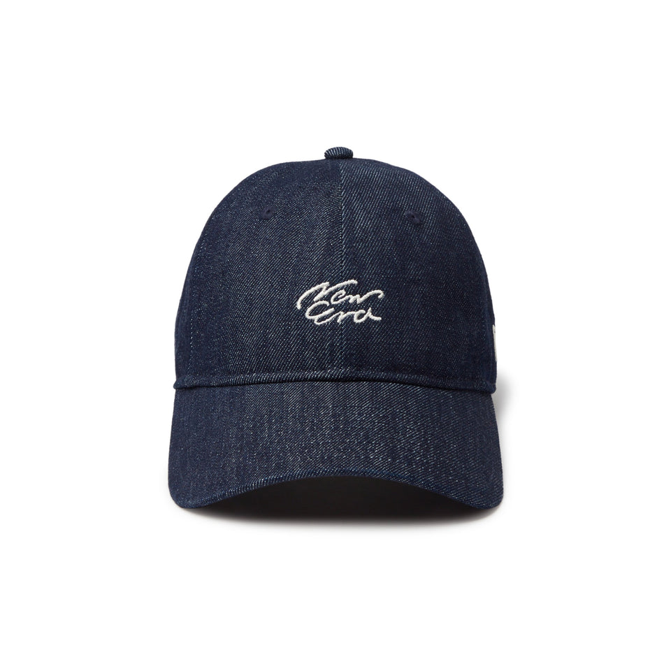 9TWENTY Handwritten Logo インディゴデニム - 14388738 - SM | NEW ERA ニューエラ公式オンラインストア