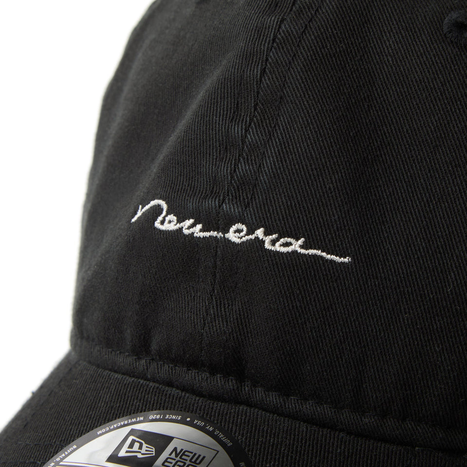9TWENTY Handwritten Logo ブラック - 14668052 - SM | NEW ERA ニューエラ公式オンラインストア