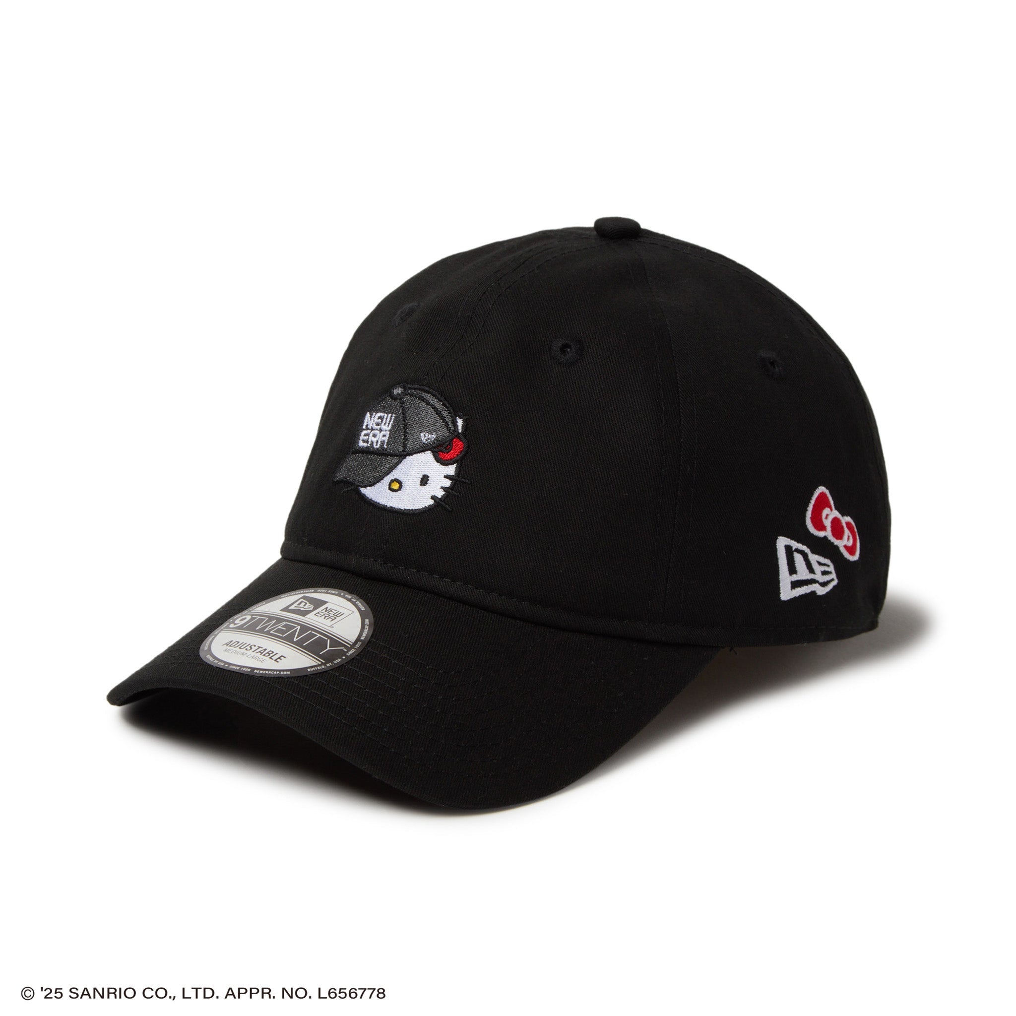 NEW ERA 9TWENTY ハローキティキャップ 9TWENTY HELLO KITTY キャップ ブラック | ニューエラオンライン