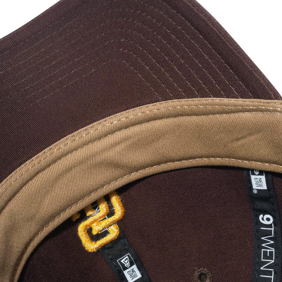 9TWENTY Khaki Sweat Band サンディエゴ・パドレス カーキスウェットバンド バーントウッド - 14109792-OSFM | NEW ERA ニューエラ公式オンラインストア