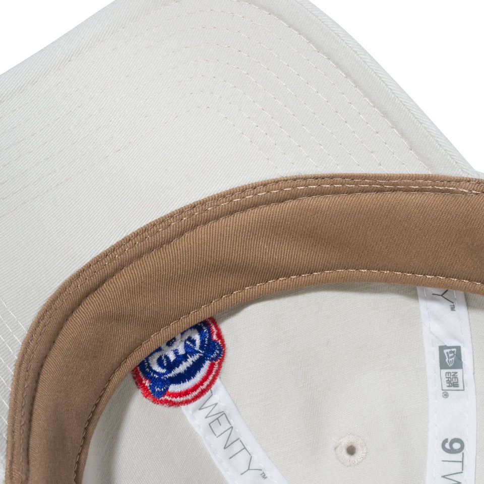 9TWENTY Khaki Sweat Band シカゴ・カブス カーキスウェットバンド アイボリー - 14109818-OSFM | NEW ERA ニューエラ公式オンラインストア