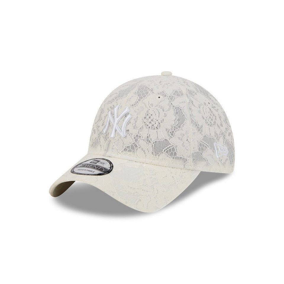 9TWENTY Lace ニューヨーク・ヤンキース アイボリー - 14694486 - OSFM | NEW ERA ニューエラ公式オンラインストア