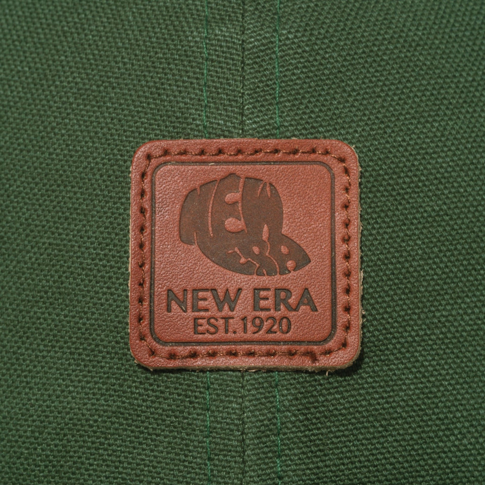 9TWENTY Leather Patch ダックキャンバス シラントログリーン - 14109827-OSFM | NEW ERA ニューエラ公式オンラインストア