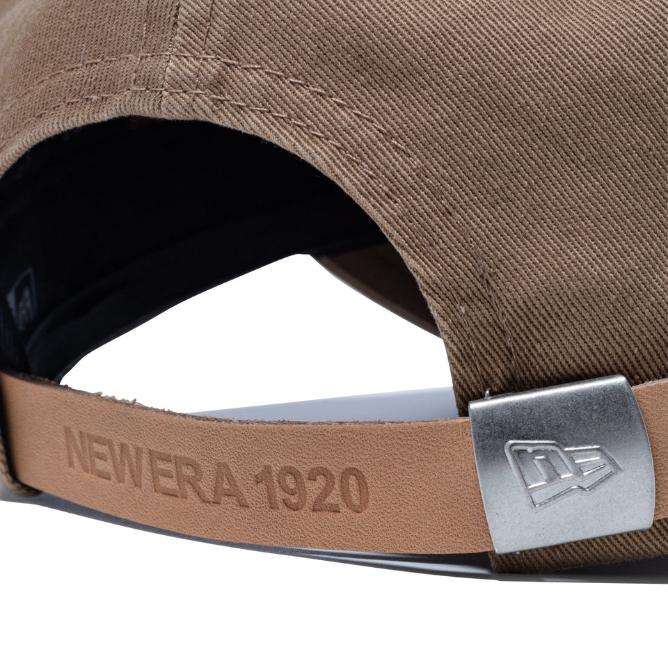 9TWENTY Leather Strap Logo カーキ - 14460920 - OSFM | NEW ERA ニューエラ公式オンラインストア