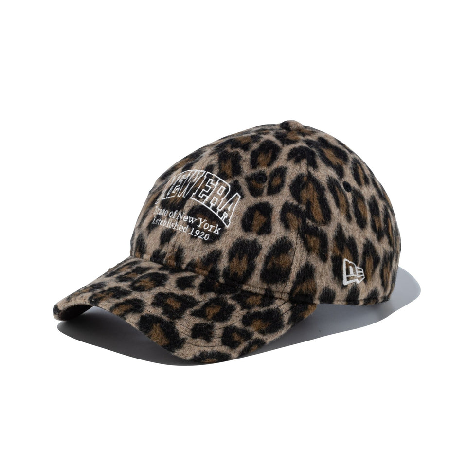 9TWENTY Leopard アウトラインロゴ ブラウンレオパード | ニューエラ