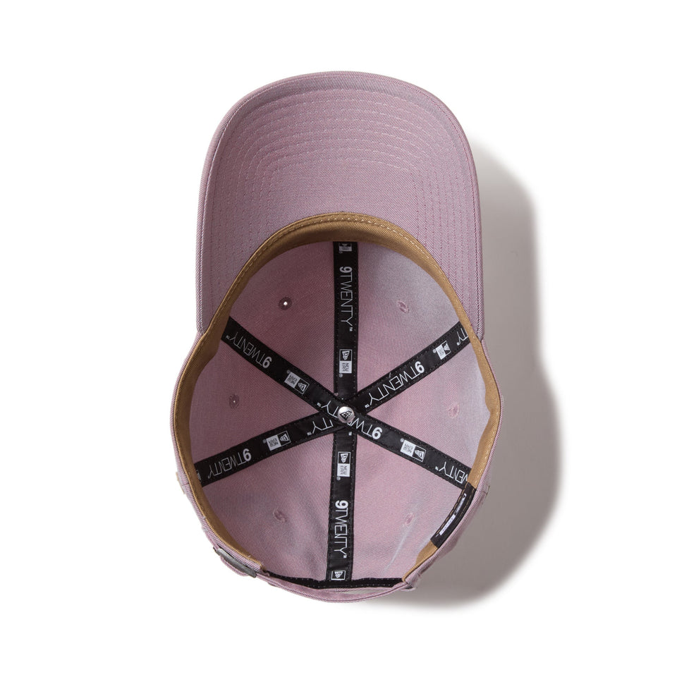 9TWENTY ロングバイザー Metal Flag Pin パープル | ニューエラ