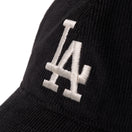 9TWENTY Micro Corduroy ロサンゼルス・ドジャース ブラック - 14667971 - SM | NEW ERA ニューエラ公式オンラインストア