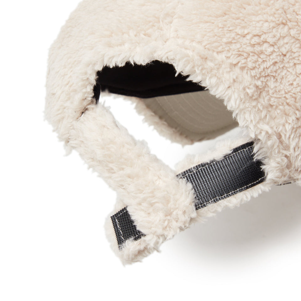 ニューエラ NewEra 9TWENTY ミンクフリース ベージュ 9twenty-mink-fleece-metal-logo