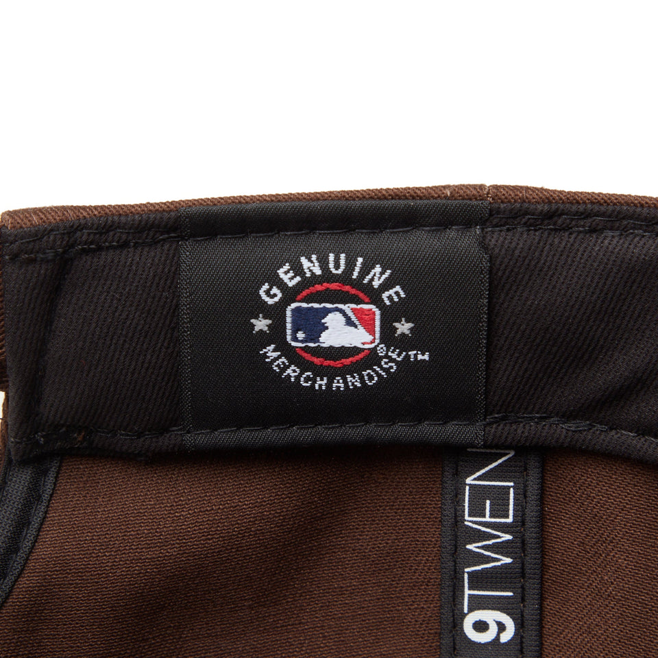 9TWENTY MLB Chain Stitch サンディエゴ・パドレス ウォルナット - 14307620 - OSFM | NEW ERA ニューエラ公式オンラインストア