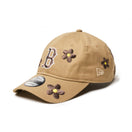 9TWENTY MLB Flower Embroidery ボストン・レッドソックス カーキ - 14307618 - OSFM | NEW ERA ニューエラ公式オンラインストア