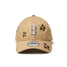 9TWENTY MLB Flower Embroidery ボストン・レッドソックス カーキ - 14307618 - OSFM | NEW ERA ニューエラ公式オンラインストア