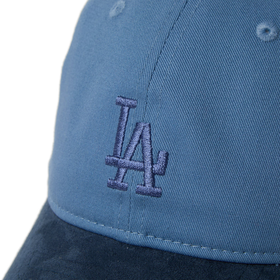 9TWENTY Nuance Color ロサンゼルス・ドジャース フェーデッドブルー スウェードバイザー - 14668002 - SM | NEW ERA ニューエラ公式オンラインストア