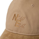9TWENTY Nuance Color NEW ERA キャメル スウェードバイザー - 14668000 - SM | NEW ERA ニューエラ公式オンラインストア