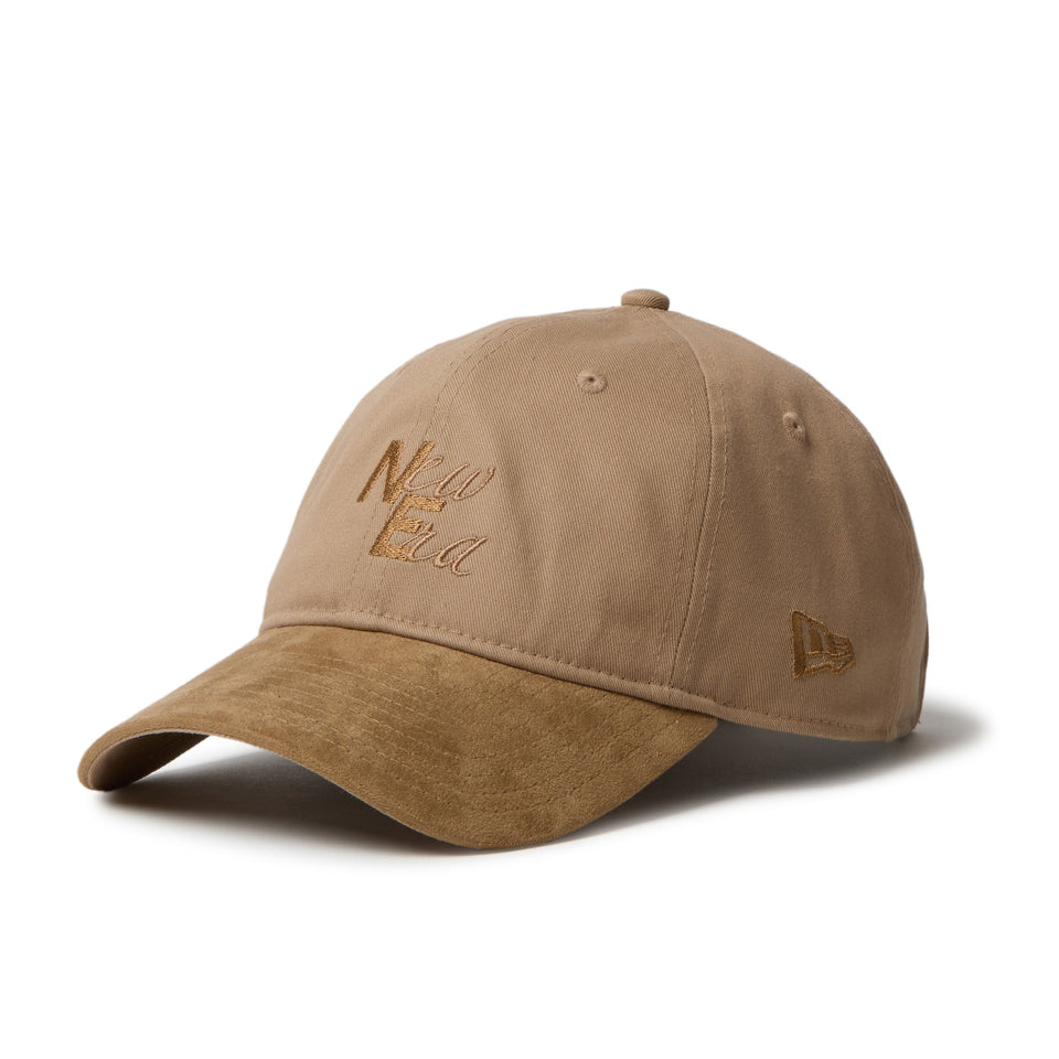 9TWENTY Nuance Color NEW ERA キャメル スウェードバイザー - 14668000 - SM | NEW ERA ニューエラ公式オンラインストア