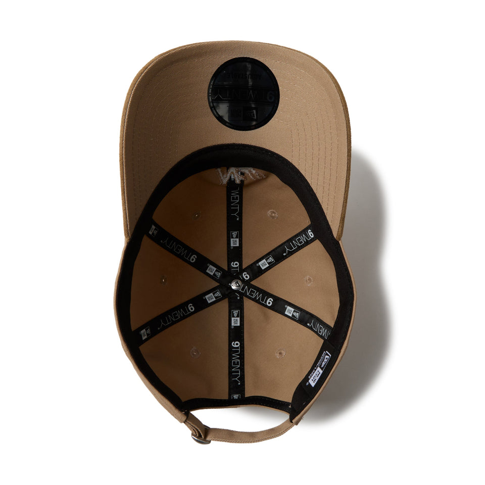 9TWENTY Nuance Color NEW ERA キャメル スウェードバイザー - 14668000 - SM | NEW ERA ニューエラ公式オンラインストア