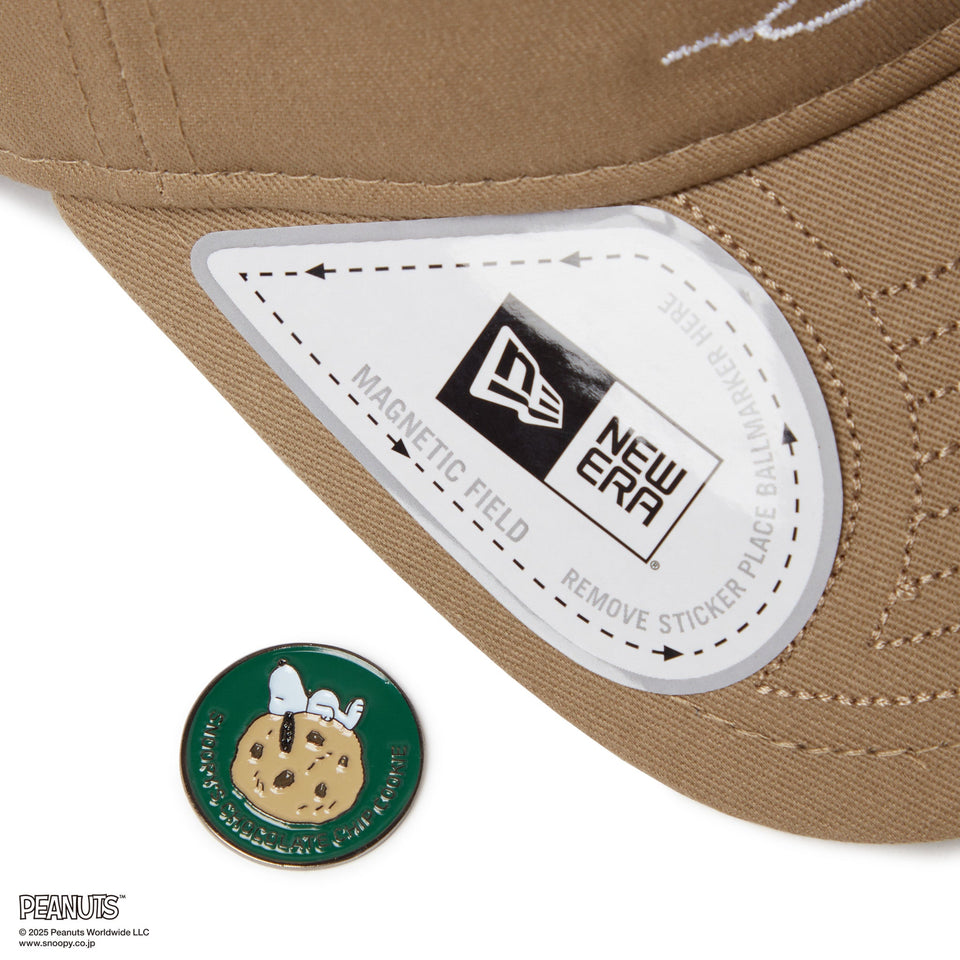 【ゴルフ】9TWENTY On Par PEANUTS ピーナッツ クッキー ブリティッシュカーキ - 14432183 - SM | NEW ERA ニューエラ公式オンラインストア