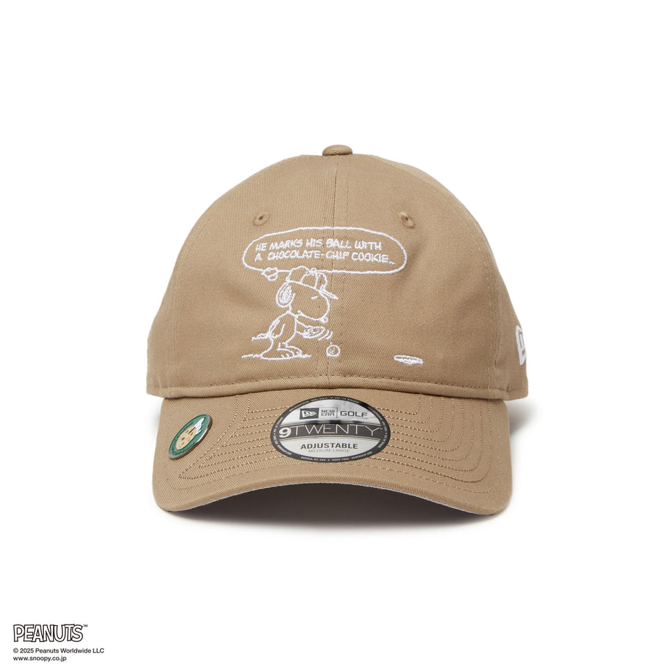 【ゴルフ】9TWENTY On Par PEANUTS ピーナッツ クッキー ブリティッシュカーキ - 14432183 - SM | NEW ERA ニューエラ公式オンラインストア