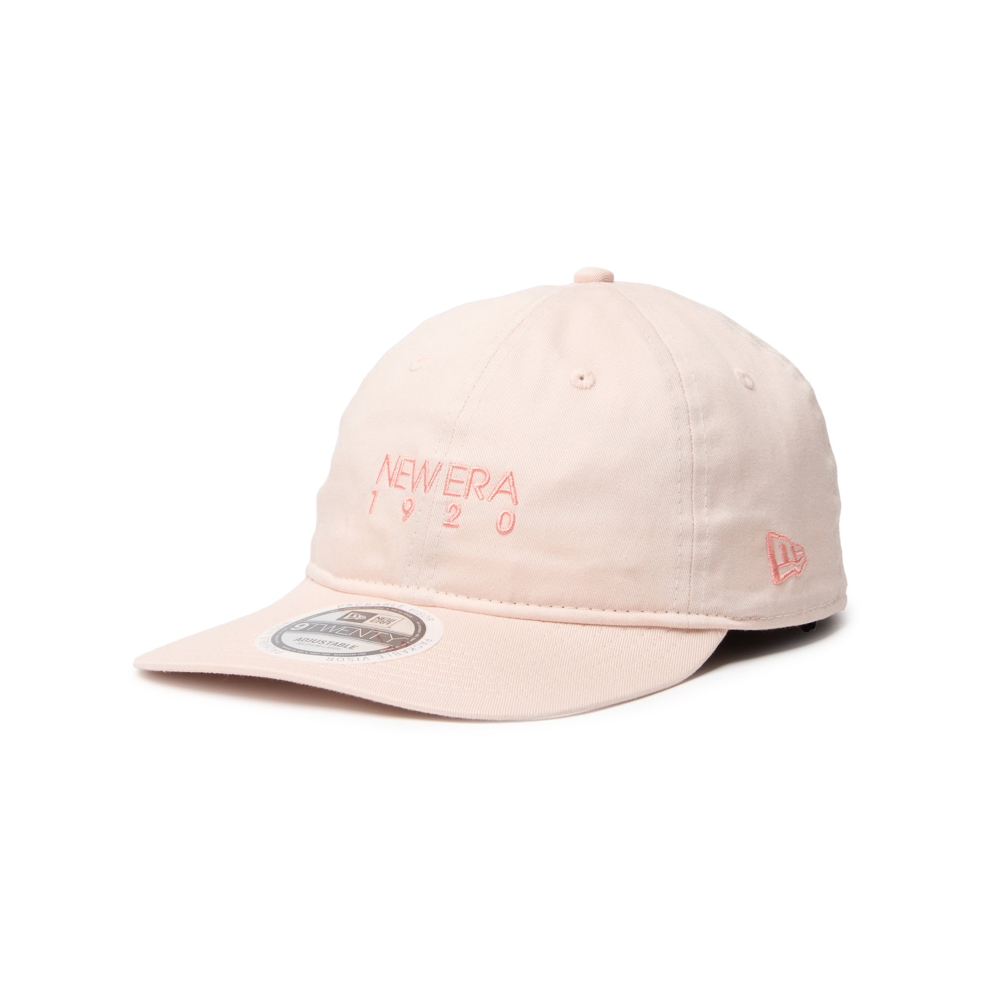 9TWENTY ロングバイザー Pastel Color ピンク カーキスウェットバンド
