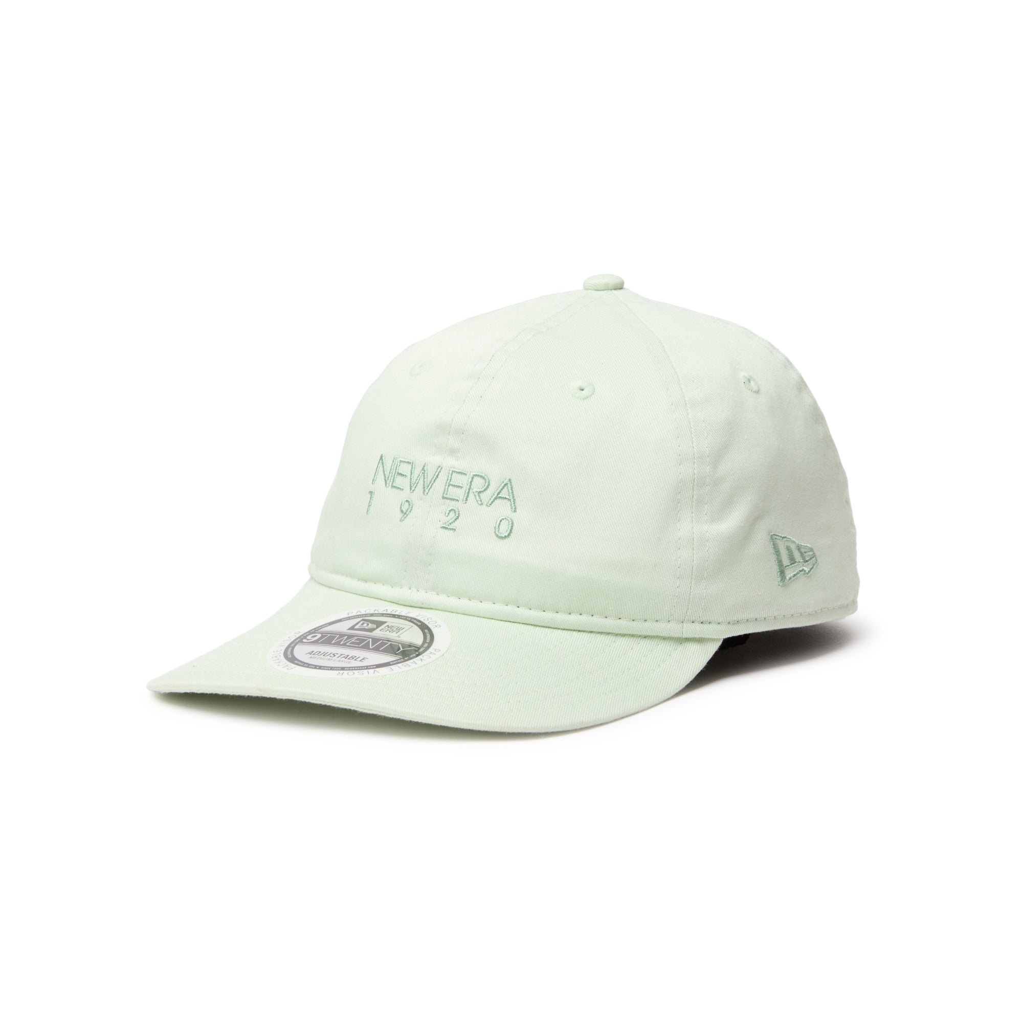 9TWENTY ロングバイザー Pastel Color ライトグリーン カーキ