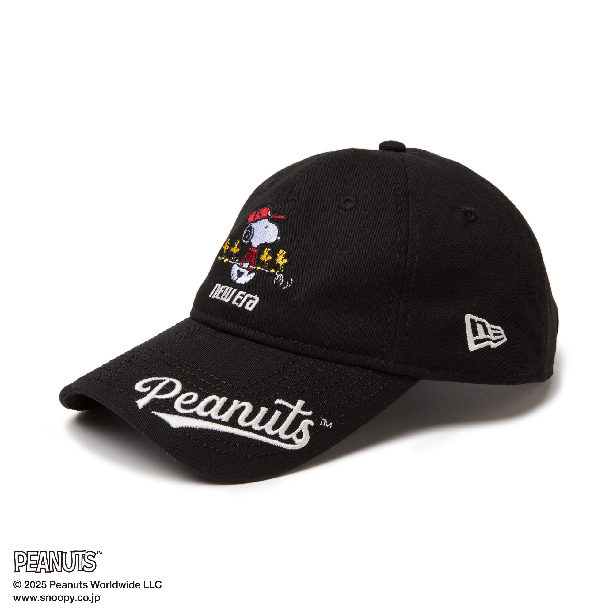 9TWENTY ロングバイザー PEANUTS ピーナッツ バイザーロゴ