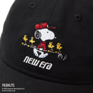 【ゴルフ】 9TWENTY ロングバイザー PEANUTS ピーナッツ バイザーロゴ ブラック - 14344514 - OSFM | NEW ERA ニューエラ公式オンラインストア