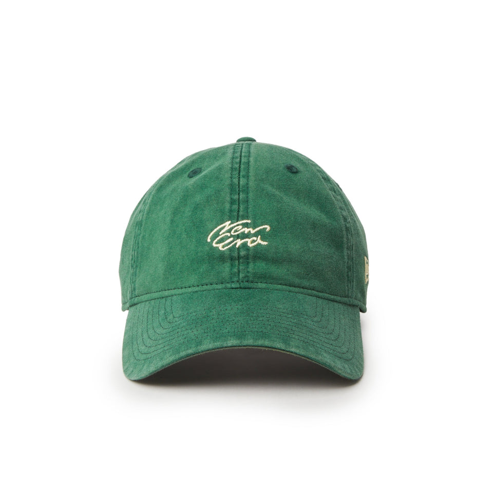 NEW ERA 緑色スカート バックポケット付き 立体ポケット付きスカート前ジッパー開き グリーン ミニスカート