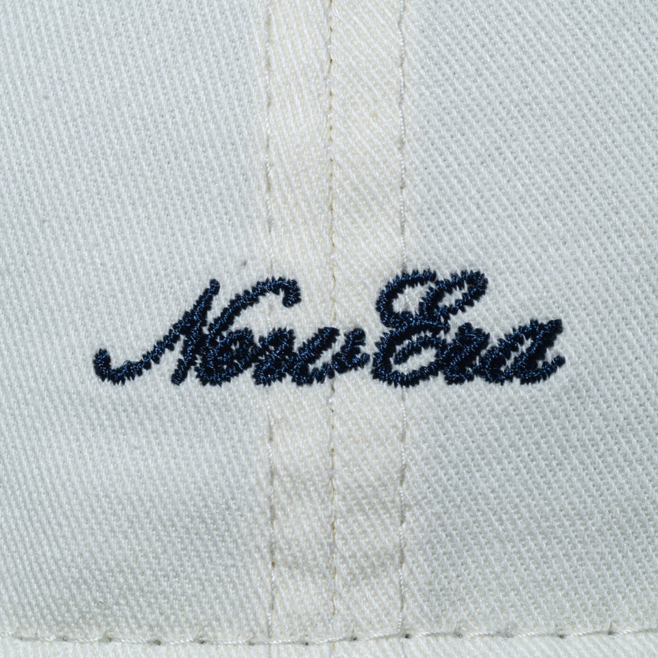New Era☆ニューエラ script logo 9twenty cap 9TWENTY Script Logo クロームホワイト / ネイビー | ニューエラ